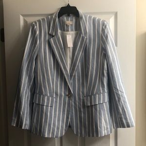 Pin stripped blazer
